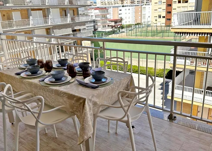 Apt Gandia Primera Linea - Alquiler Solo A Familias